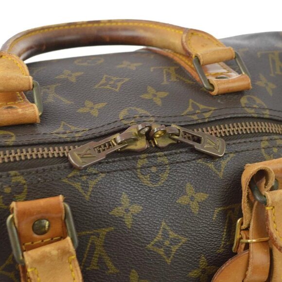 LOUIS VUITTON DUFFLE KEEPALL 50 TRAVEL HANDBAG MONOGRAM - Picture 11 of 11